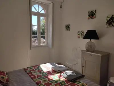 Un ou plusieurs lits dans un hébergement de l'établissement Château du Parc Soubise en Vendée