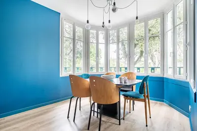 Plan de l'établissement Maison pour 5 personnes - 500m de la plage