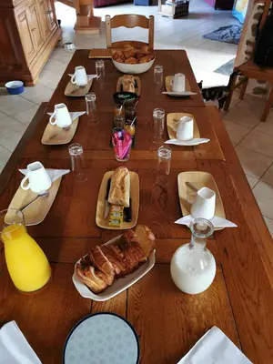 Nourriture dans le B&B/chambre d'hôtes ou à proximité