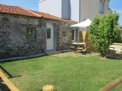 Jardin de l'établissement Gîte calme, Wifi, proche Pornic, 4 pers. - FR-1-306-1058