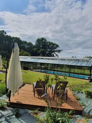 Jardin de l'établissement Chateau L' Escale