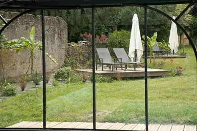 Jardin de l'établissement Chateau L' Escale
