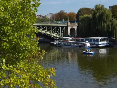 Vue sur la rivière ou le fleuve situé(e) à proximité de la maison de vacances