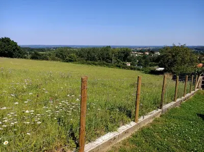 Paysage naturel près de la maison de vacances