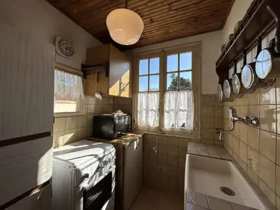 Plan de l'établissement Maison 3 pièces près de l'océan, cour privée, tout équipé, 5 couchages - Saint-Jean-de-Monts - FR-1-224C-141