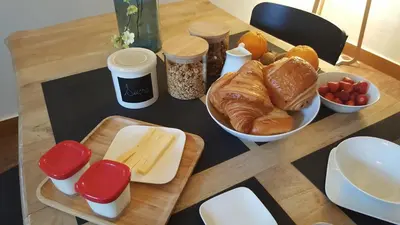 Nourriture dans le B&B/chambre d'hôtes ou à proximité