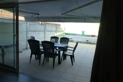 Balcon ou terrasse dans l'établissement La Gabelle Saint Hilaire