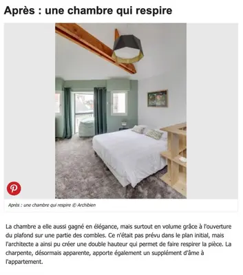 Un ou plusieurs lits dans un hébergement de l'établissement Sublime duplex Nantes Cathédrale