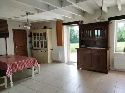 Plan de l'établissement Corps de ferme spacieux avec grand jardin, 10 personnes