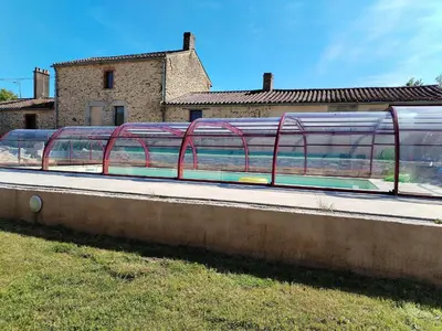 Plan de l'établissement Charmant gîte en ferme rénovée avec wifi - FR-1-426-457