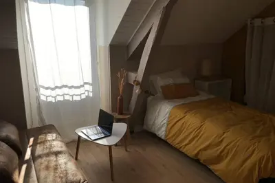 Un ou plusieurs lits dans un hébergement de l'établissement Maison Chiche