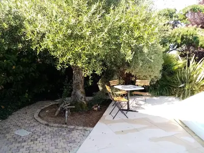 Jardin de l'établissement l'Eden naturiste écureuil
