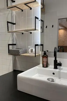 Salle de bains dans l'établissement PLAISANCE Bouguenais - Appartement Nantes - PARKING GRATUIT