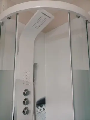 Salle de bains dans l'établissement Appartement 3 étoiles - 1 chambre Les Becs
