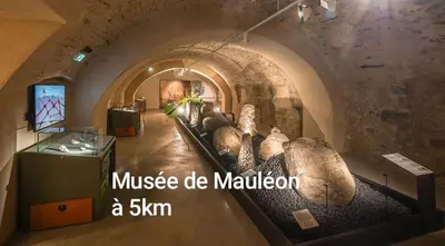 Coin salon dans l'établissement 3 Gites proche Puy du fou