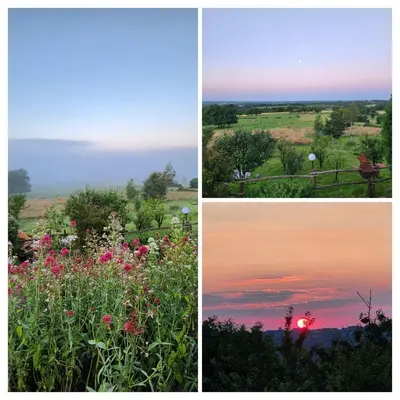 Paysage naturel près de le B&B/chambre d'hôtes