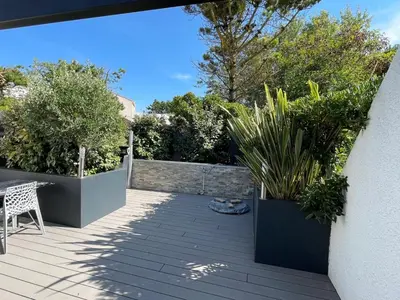 Balcon ou terrasse dans l'établissement 