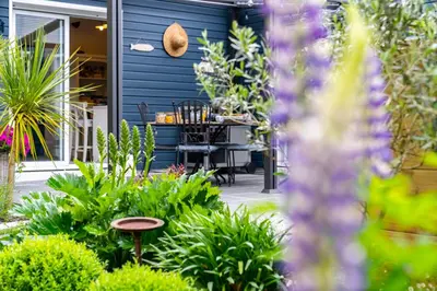 Jardin de l'établissement Escale et bien-être
