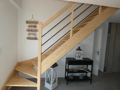 Plan de l'établissement Maison familiale près de la mer, animaux admis, jardin - FR-1-540-137