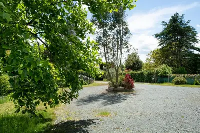 Jardin de l'établissement Studio indépendant chez l’habitant au calme (n°2)
