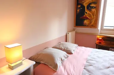 Un ou plusieurs lits dans un hébergement de l'établissement Maison du Lys en Layon