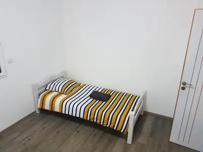 Un ou plusieurs lits dans un hébergement de l'établissement KERKASA Grande maison en campagne proche Rennes, 2100m²