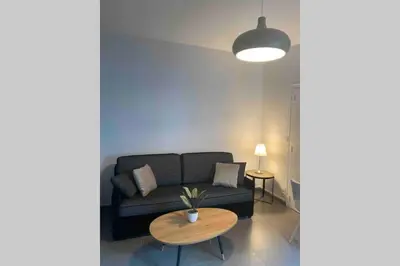 Coin salon dans l'établissement Studio cocooning desjardins