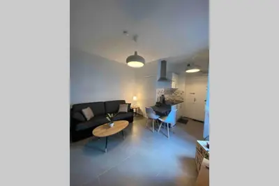 Coin salon dans l'établissement Studio cocooning desjardins