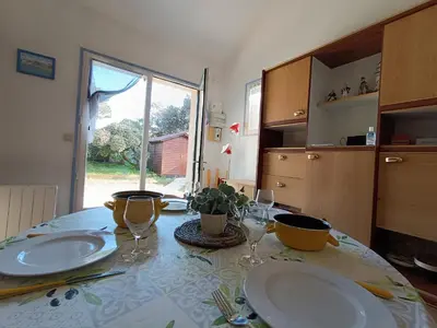 Plan de l'établissement Maison de vacances à 50m de la mer - 4 personnes - FR-1-364-104