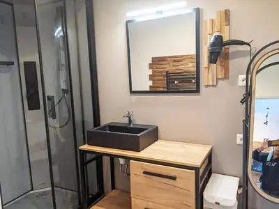 Plan de l'établissement Appartement cosy à Nantes avec terrasse