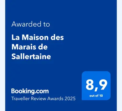 Certificat, récompense, panneau ou autre document affiché dans l'établissement La Maison des Marais de Sallertaine