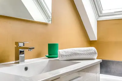 Salle de bains dans l'établissement NYMPHÉA - Duplex Hauts Pavés