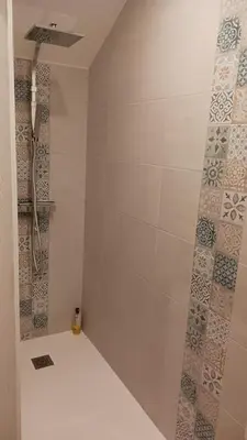 Salle de bains dans l'établissement Le Logis de Stofflet