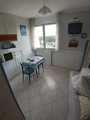Cuisine ou kitchenette dans l'établissement Studio - Marina 4 - 17 allée des Pinons - 3-2