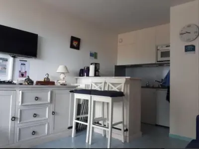 Cuisine ou kitchenette dans l'établissement CLAIRE MARINE PORNIC
