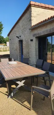 Terrasse ou espace extérieur de l'établissement La borderie de Beauregard