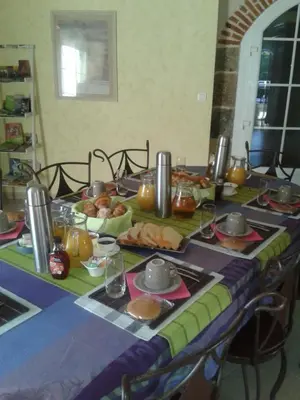 Nourriture dans le B&B/chambre d'hôtes ou à proximité