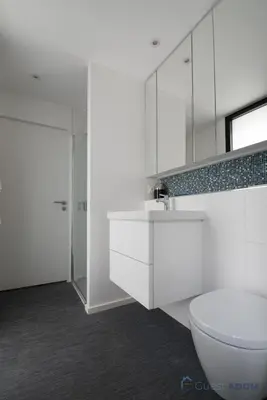 Salle de bains dans l'établissement Sekoya Villa - Proche plage - golf