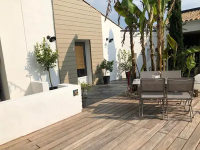 Balcon ou terrasse dans l'établissement Chambre Cosy Chic