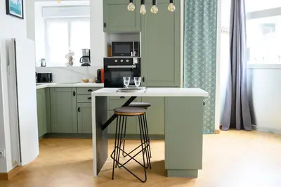 Cuisine ou kitchenette dans l'établissement Offre spéciale ! Jolie pépite - Le Verdoyant