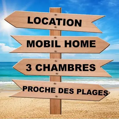 Mobile Home - Sleeps 6 - Parking - Family Pools