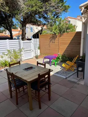 Terrasse ou espace extérieur de l'établissement Maison dans les dunes