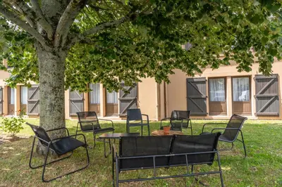 Jardin de l'établissement Hôtel Inn Design Carquefou
