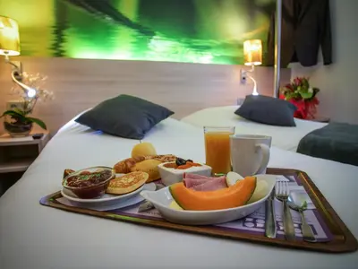 Nourriture dans l'hôtel ou à proximité