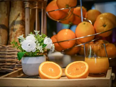 Nourriture dans l'hôtel ou à proximité