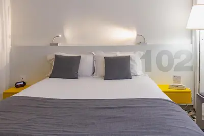 Un ou plusieurs lits dans un hébergement de l'établissement Best Western Hotel San Benedetto