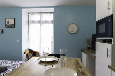 Cuisine ou kitchenette dans l'établissement Segré centre ? studio ? 24m² ? cuisne ? wifi ? TOUT NEUF!