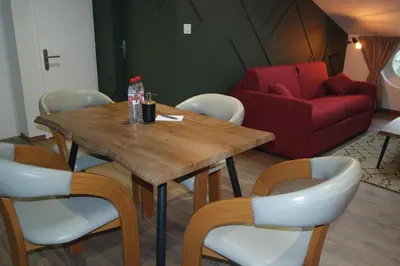 Coin salon dans l'établissement Logement de La Sittelle