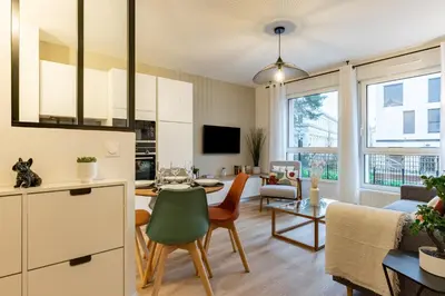 Cuisine ou kitchenette dans l'établissement ARISTIDE - Emplacement privilégié à Nantes