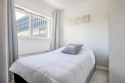Un ou plusieurs lits dans un hébergement de l'établissement Studio Vatel Nantes